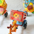 Wooden Rickshaw Nestasia