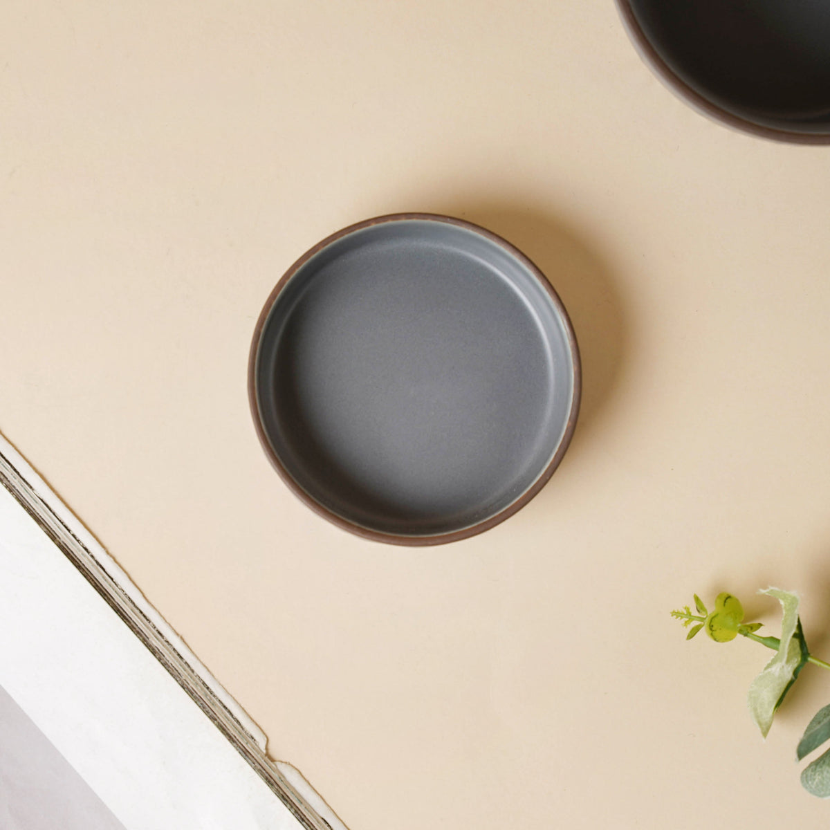 Asphalt Grey Dip Bowl Nestasia