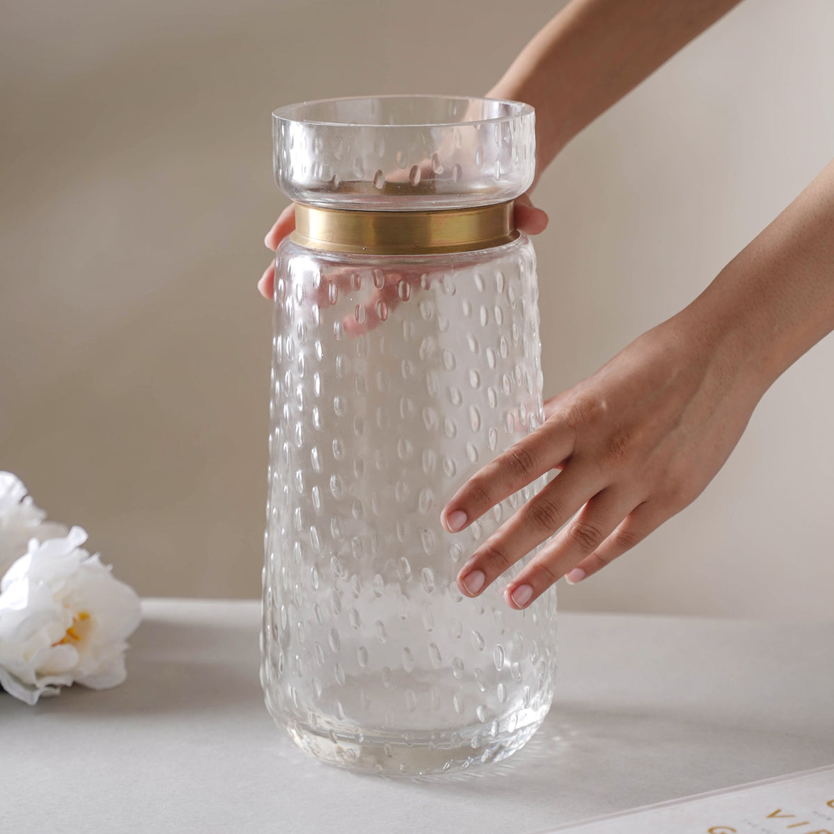 Bouquet Flower Jar Long Nestasia