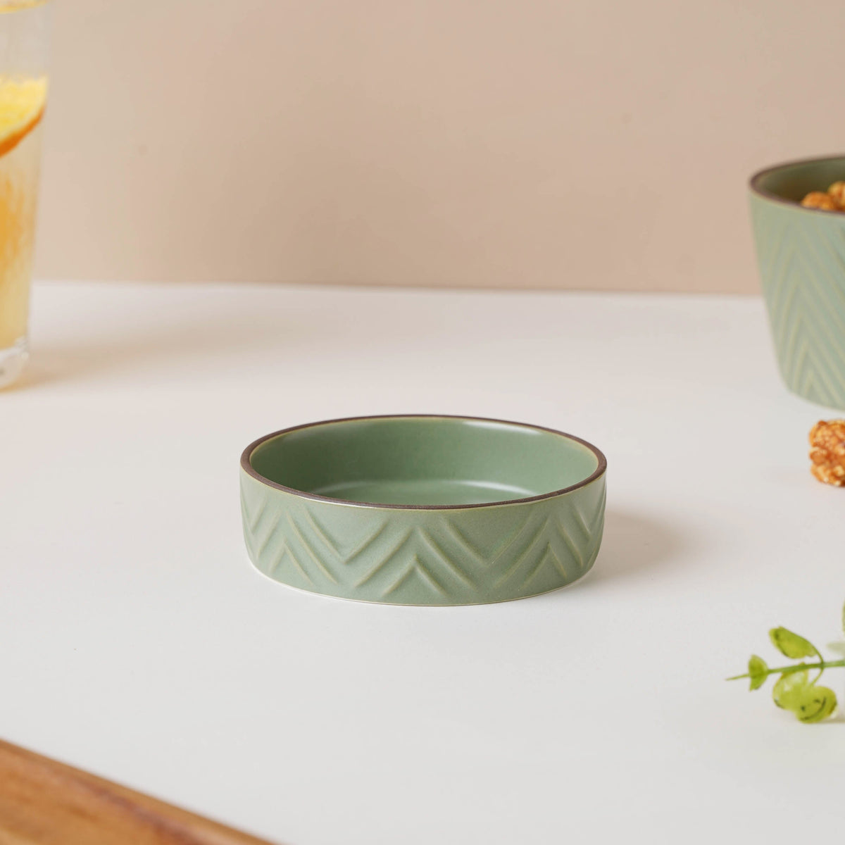 Fern Green Dip Bowl Nestasia