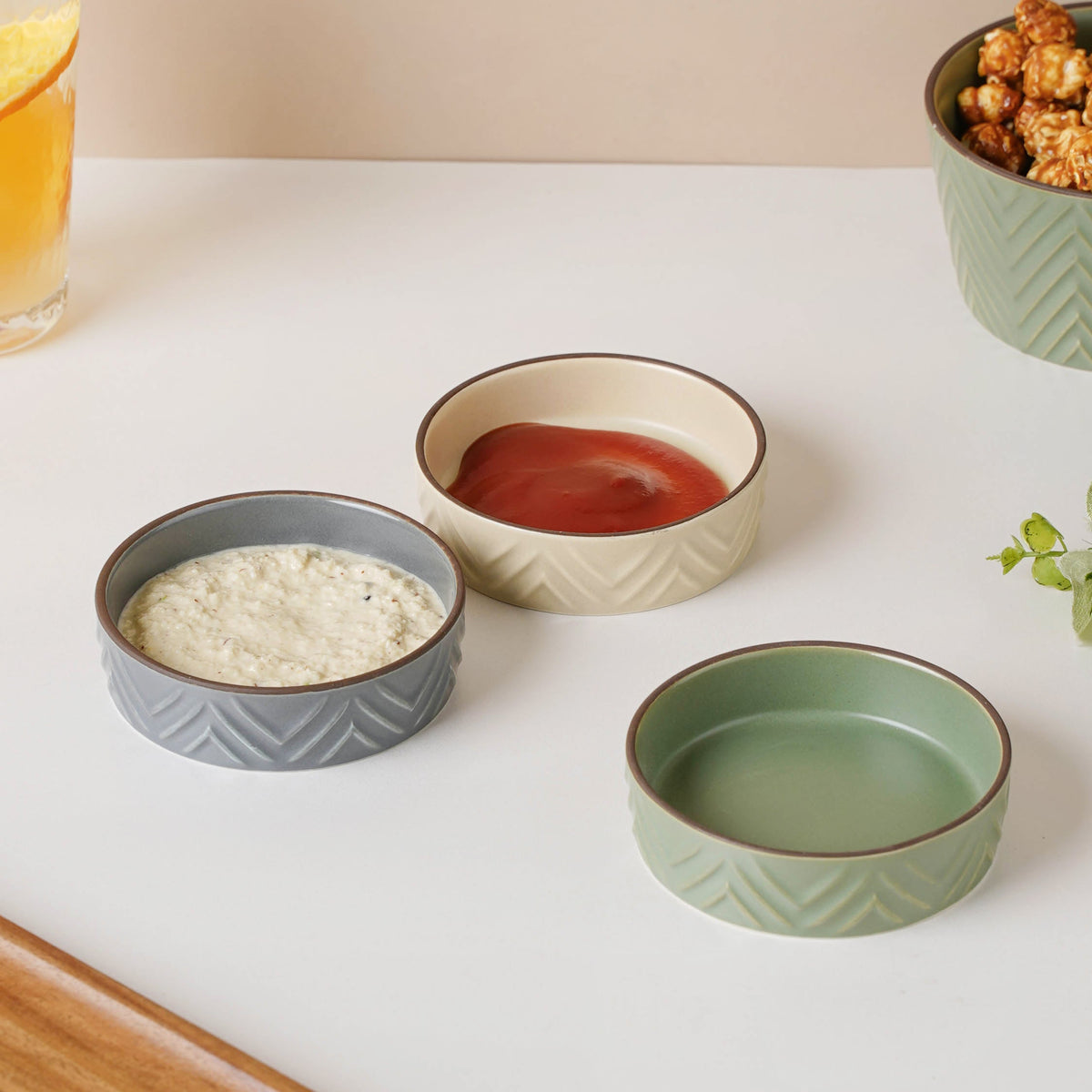 Fern Green Dip Bowl Nestasia