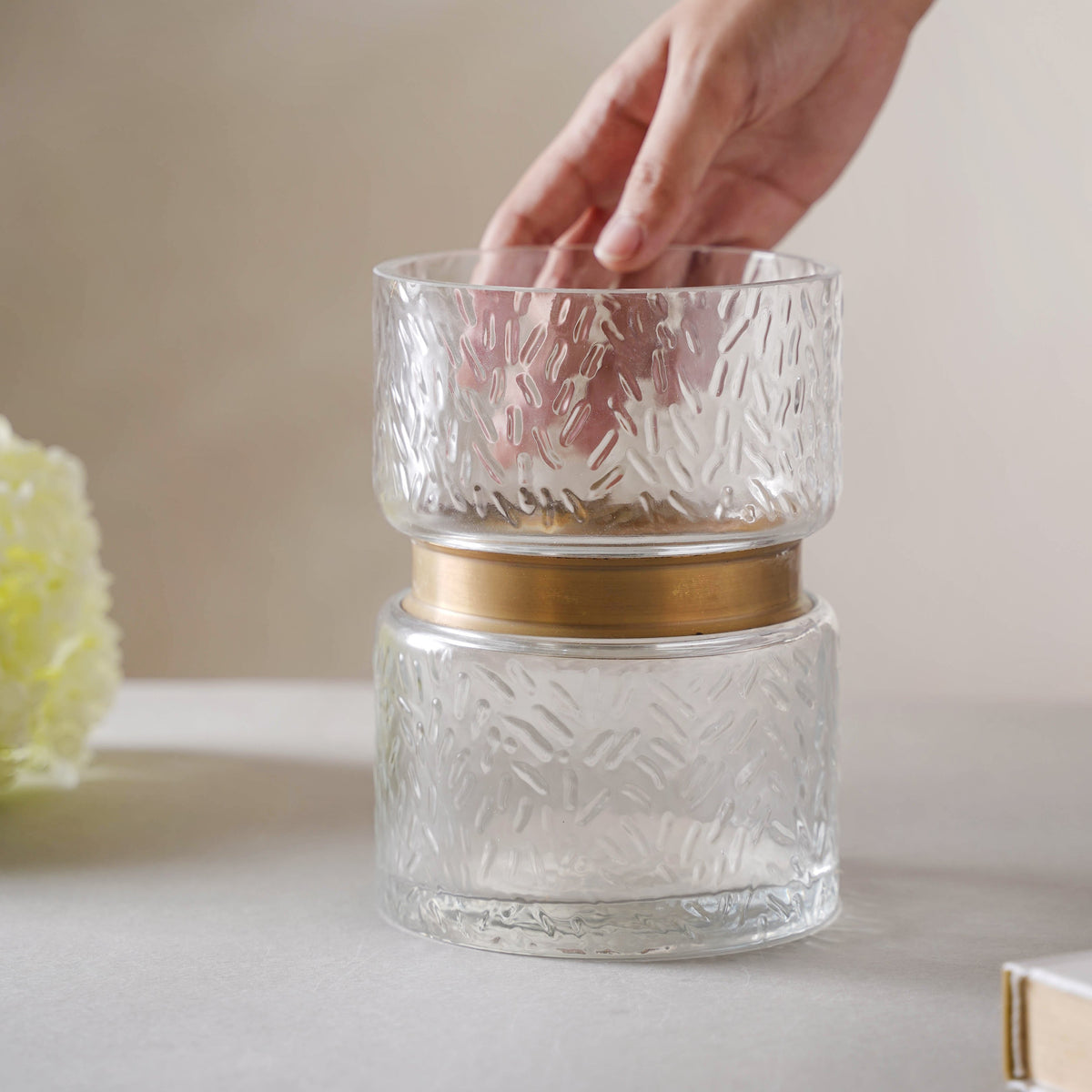 Bouquet Flower Jar Short Nestasia