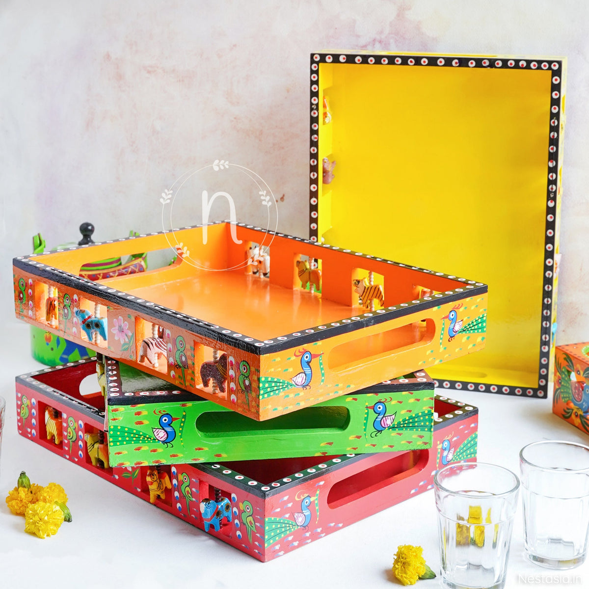 Handmade Tray Nestasia