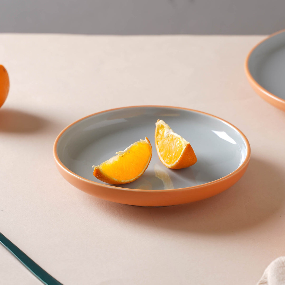 Zoella Snack Plate Grey Nestasia