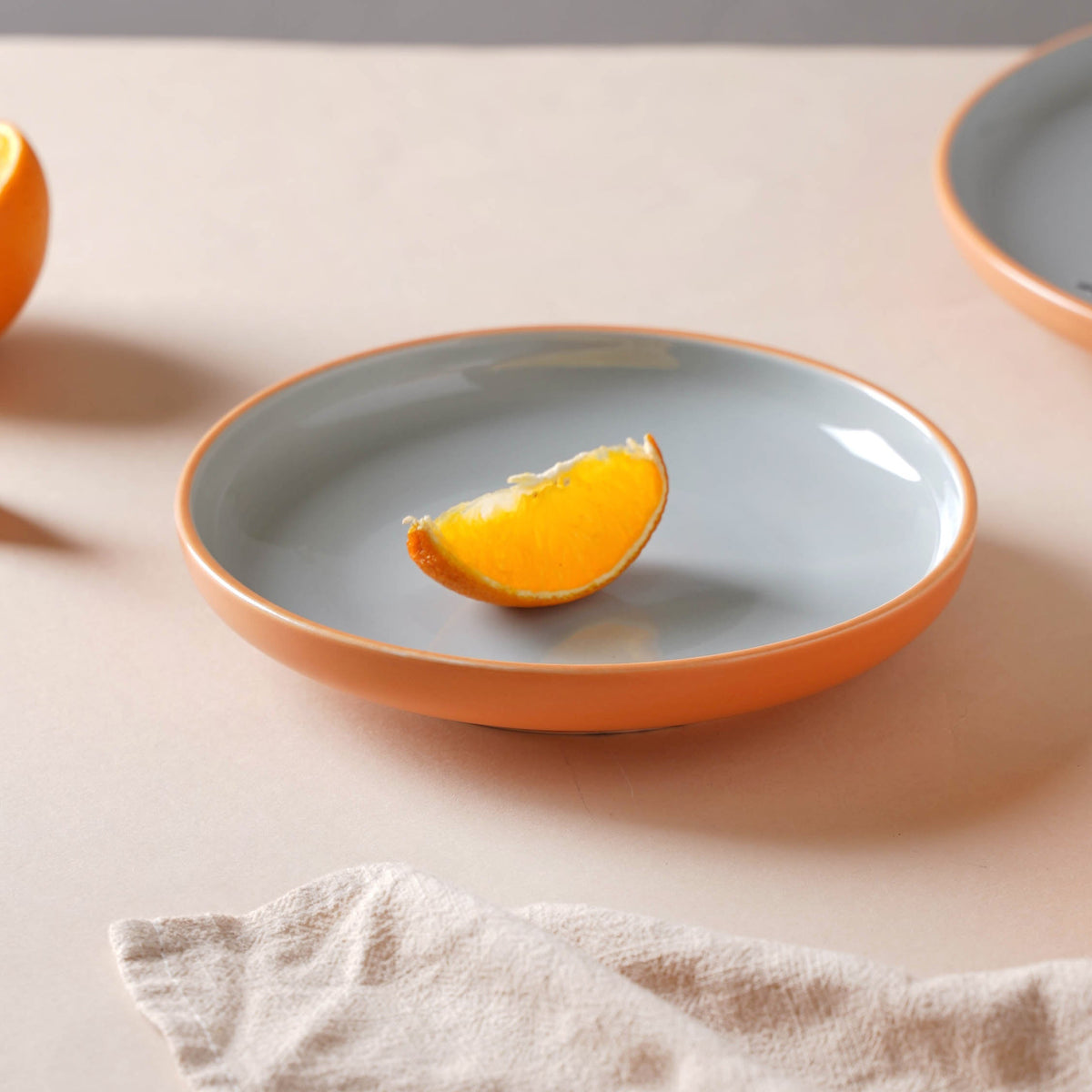 Zoella Snack Plate Grey Nestasia