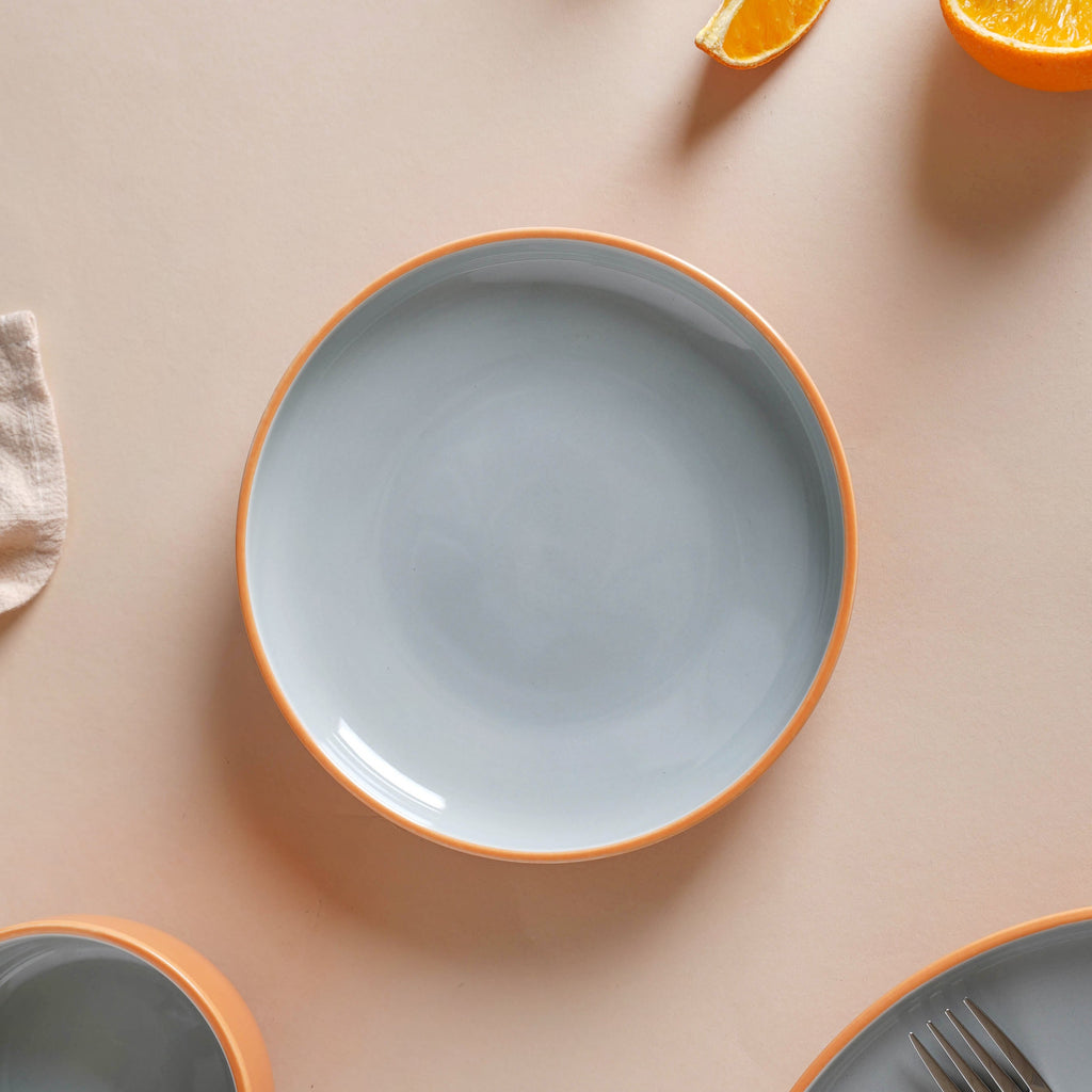 Zoella Snack Plate Grey Nestasia