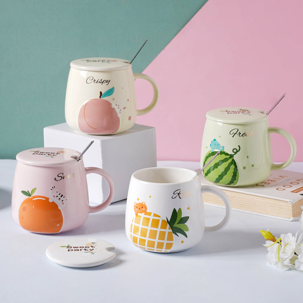 Fruit Ceramic Mug Nestasia