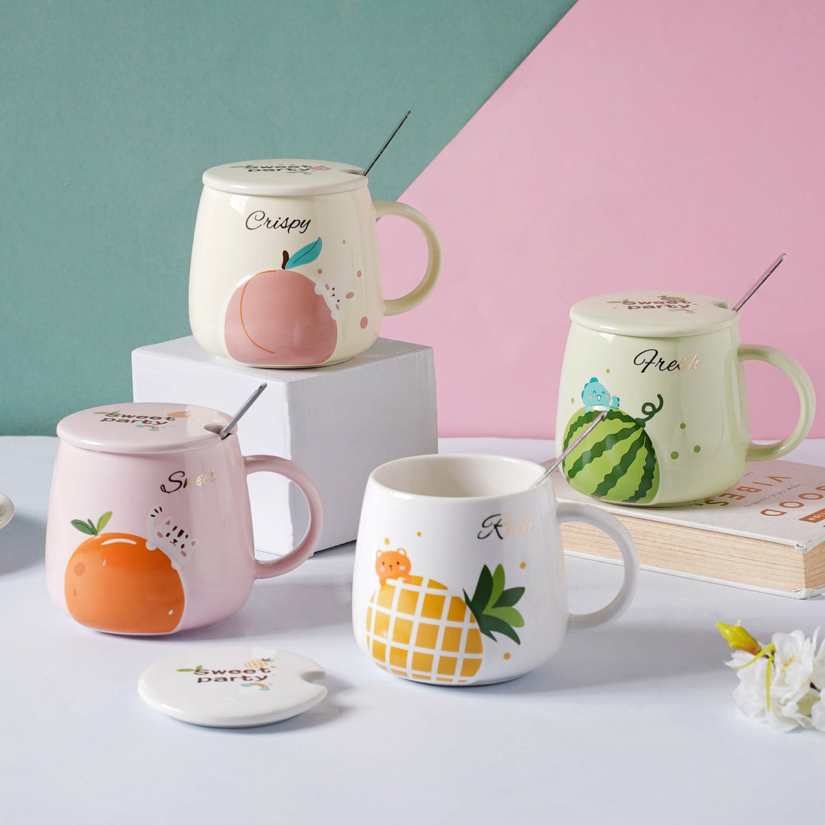 Fruit Ceramic Mug Nestasia