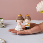 Wedding Couple Resin Showpiece Set Of 2 Nestasia