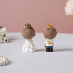 Wedding Couple Resin Showpiece Set Of 2 Nestasia