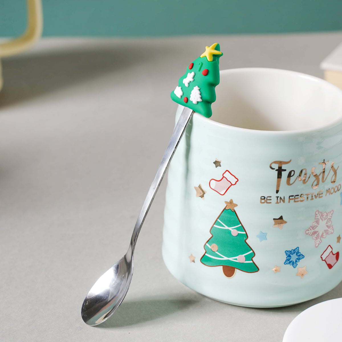 Modern Textured Ceramic Cup Nestasia
