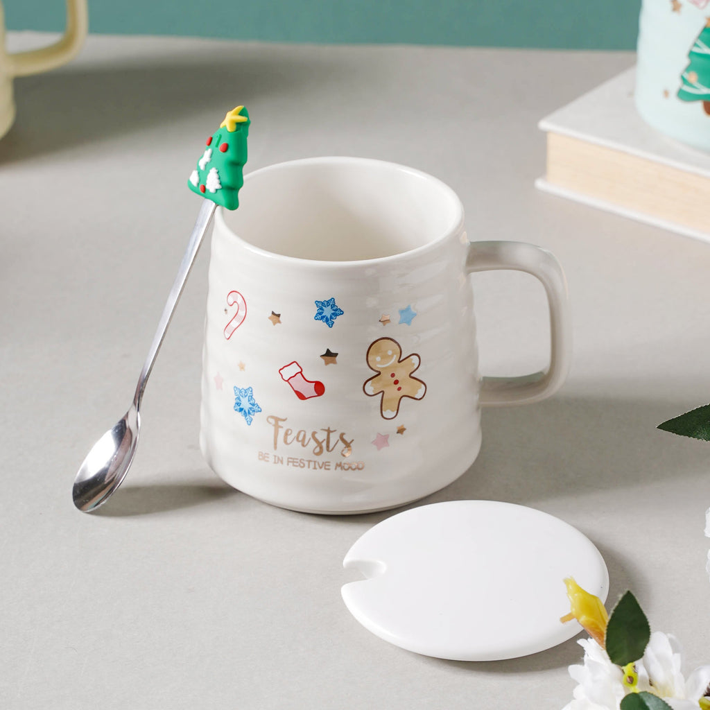 Modern Textured Ceramic Cup Nestasia