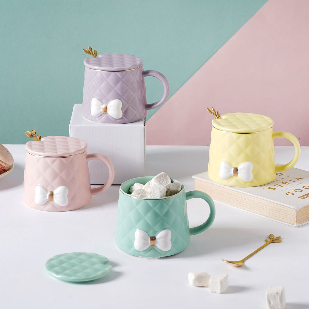 Textured Bow Cup Nestasia