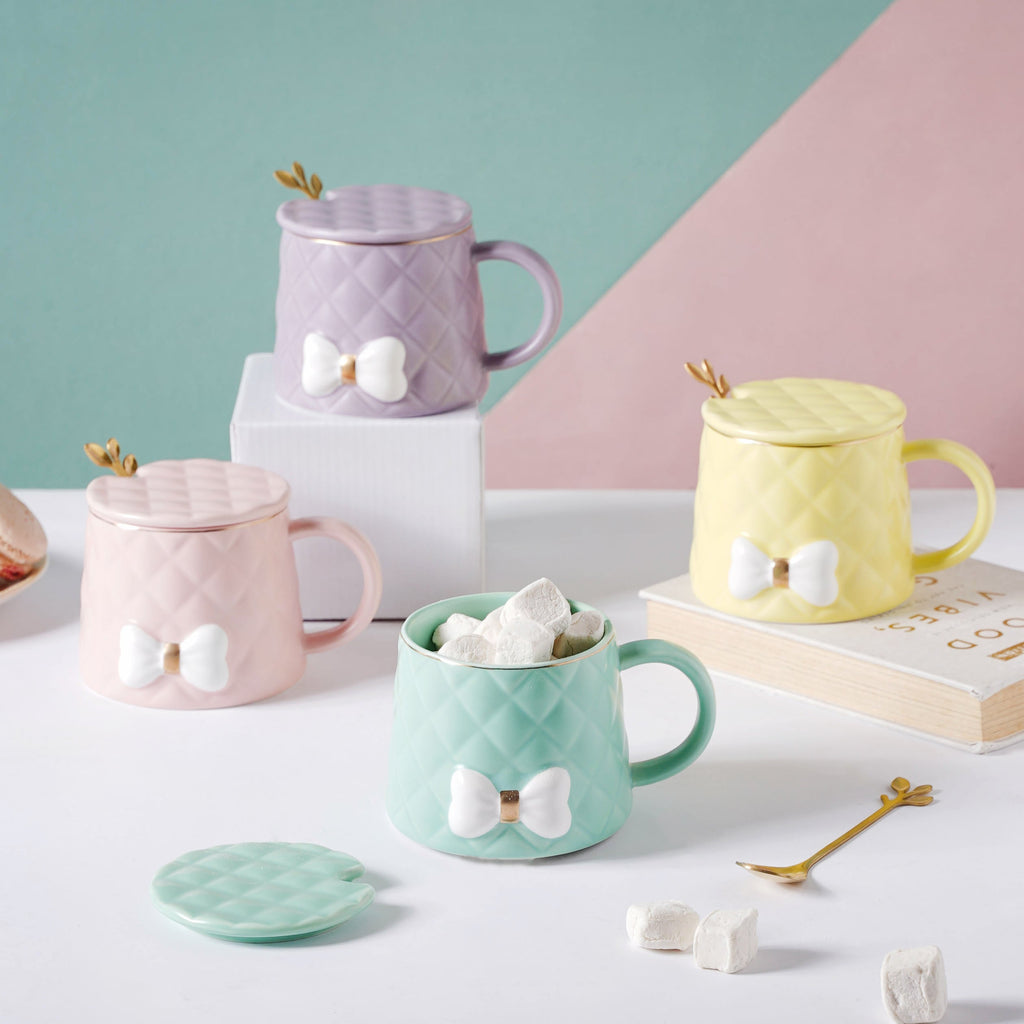 Textured Bow Cup Nestasia