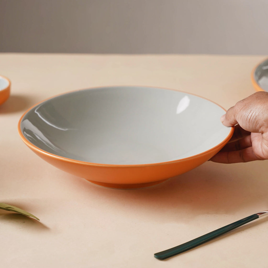 Zoella Pasta Plate Grey Nestasia