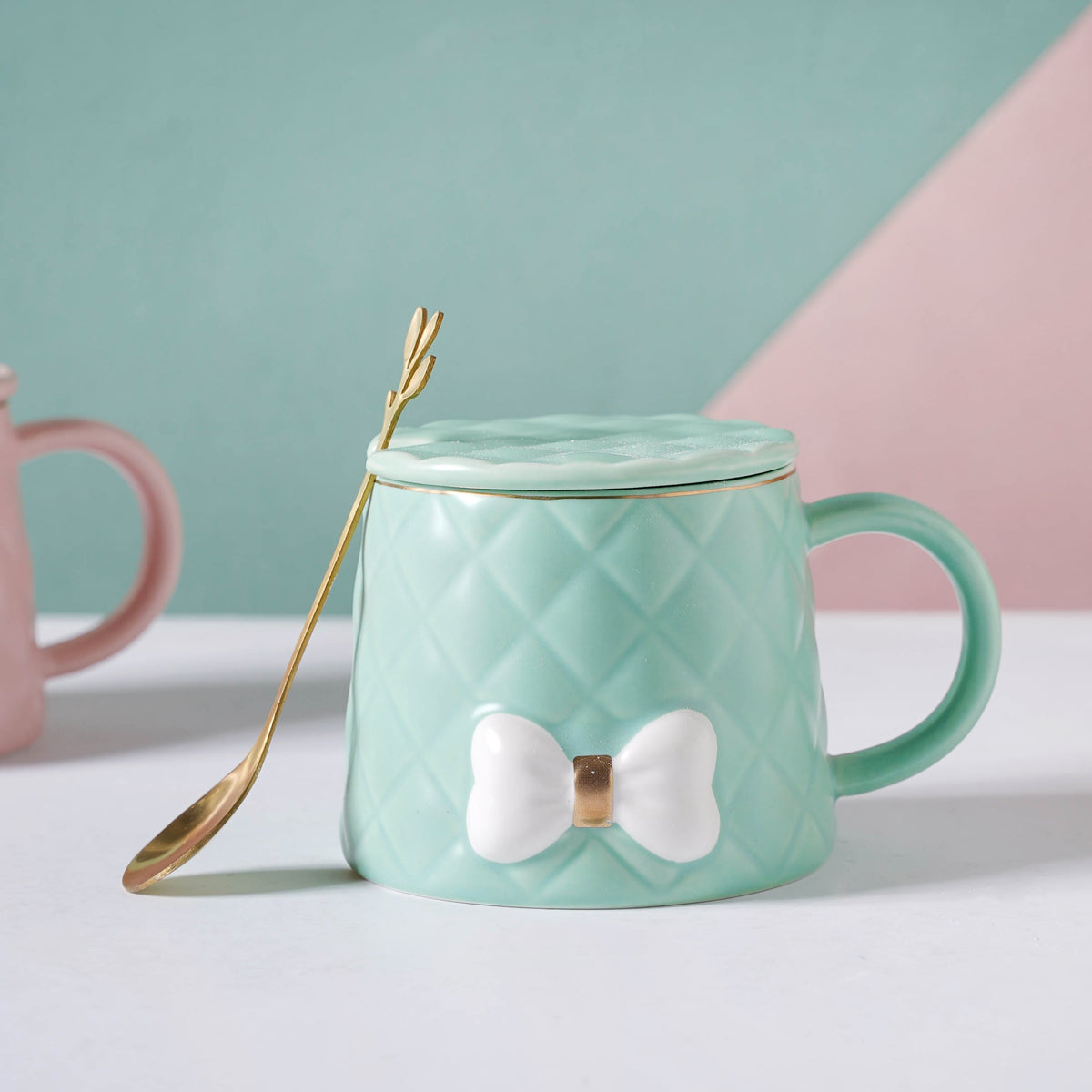 Textured Bow Cup Nestasia