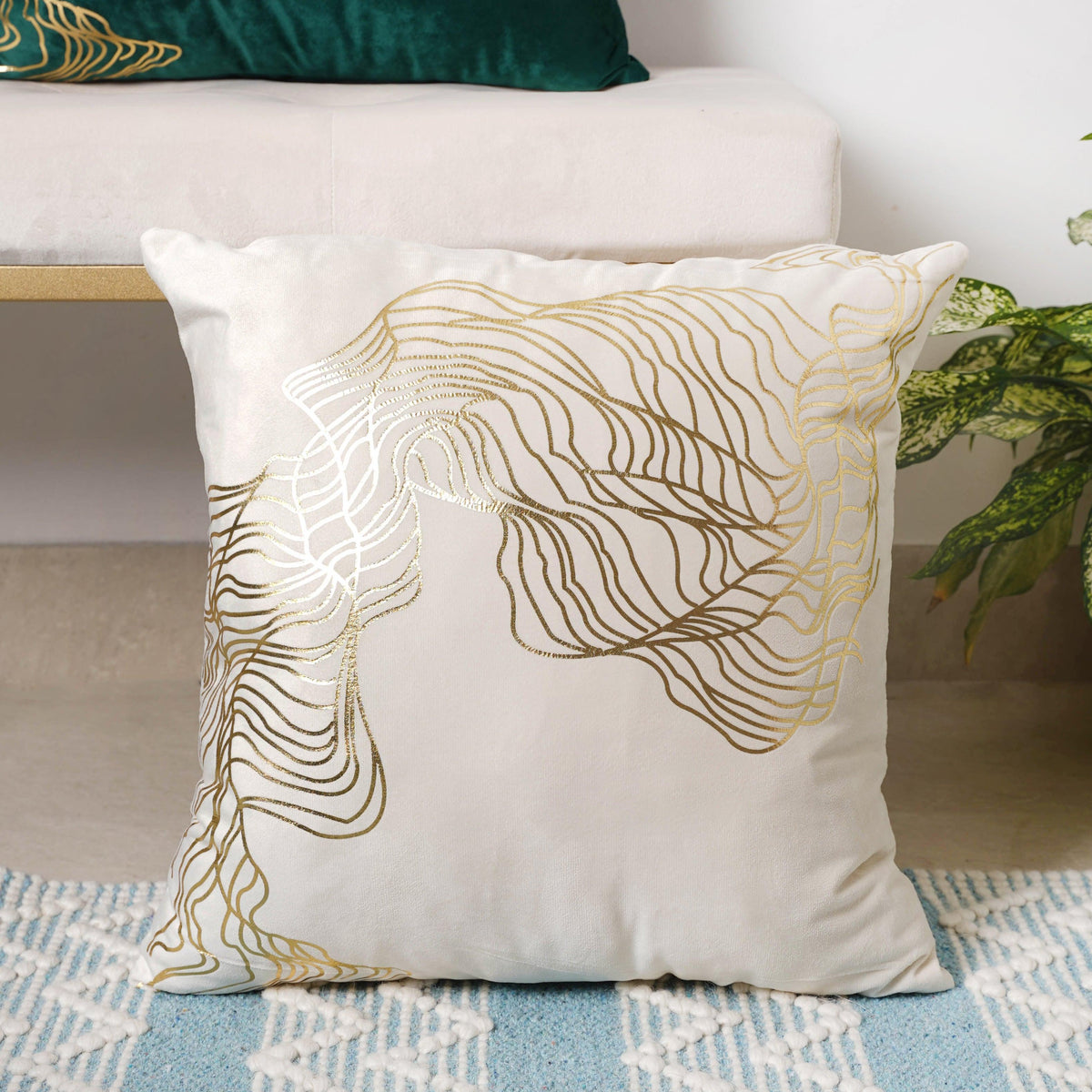 Abstract Pillow Covers Set of 2 Nestasia