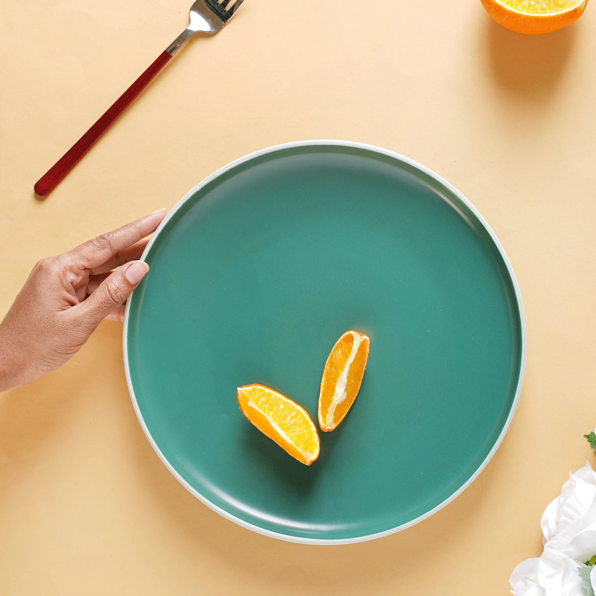 Zoella Dinner Plate Green Nestasia