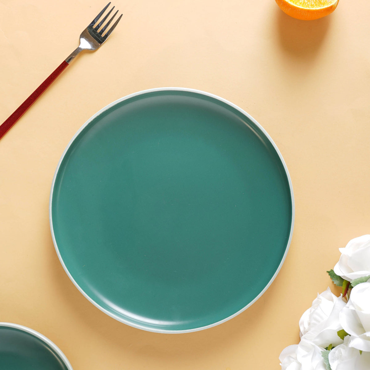 Zoella Dinner Plate Green Nestasia