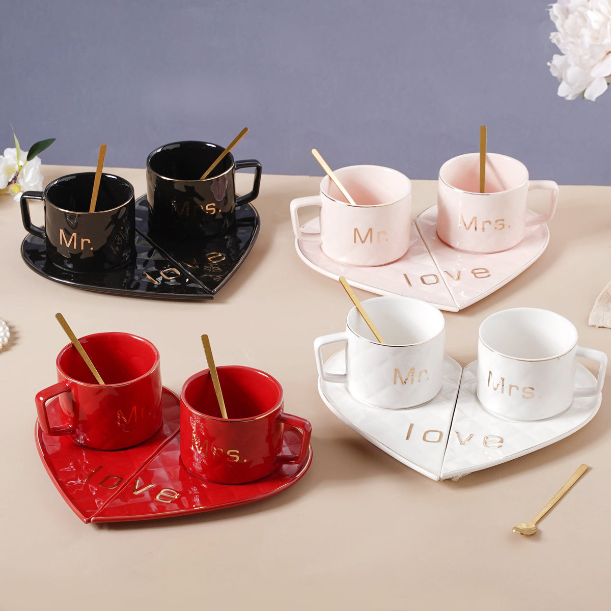 Love Cup and Plate Set Nestasia
