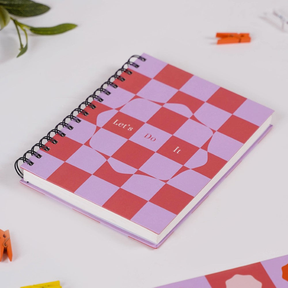 Hardbound Spiral Planner & Notepad Set Nestasia
