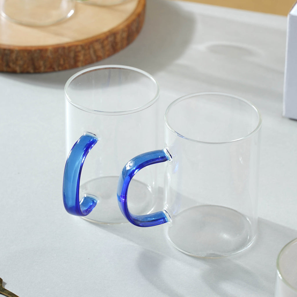 Transparent Tea Cup Set of 2 Nestasia
