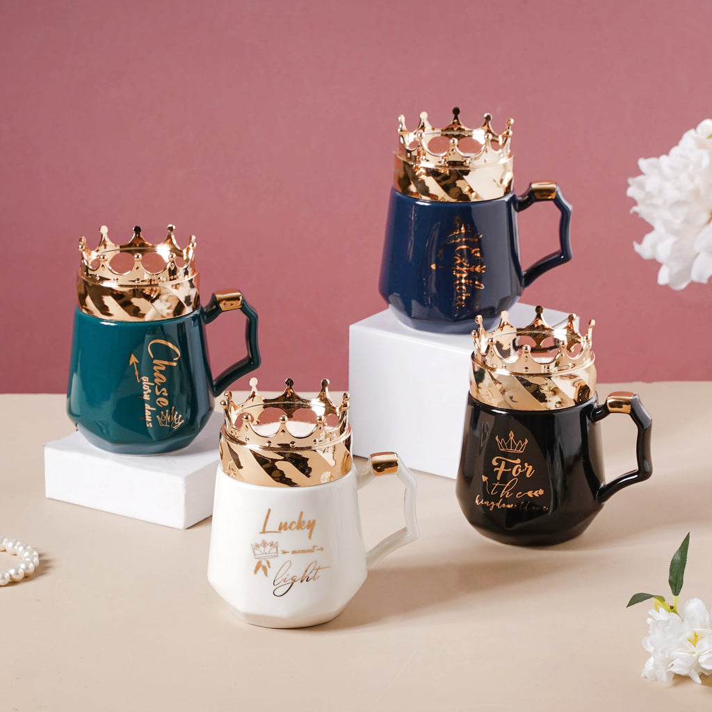 Mug With A Crown Lid Nestasia