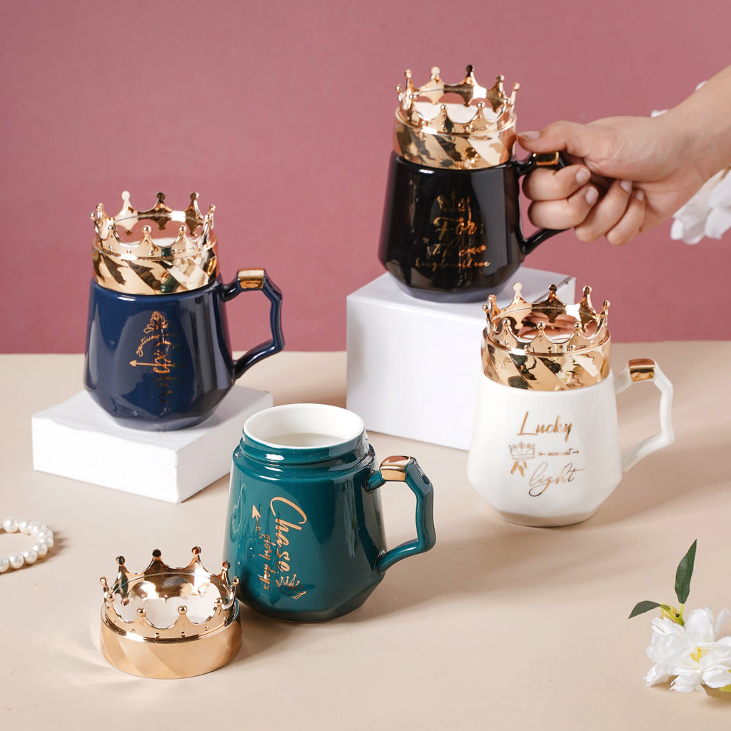 Mug With A Crown Lid Nestasia