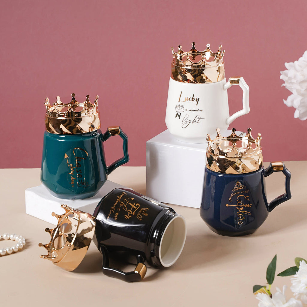 Mug With A Crown Lid Nestasia