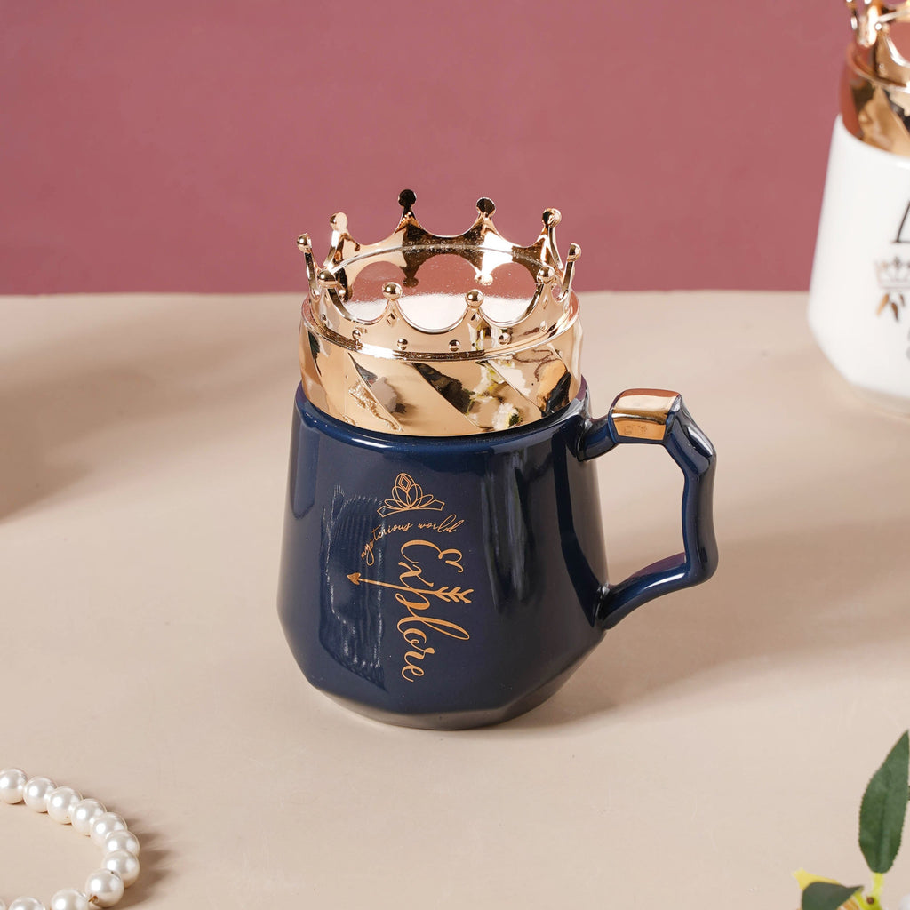 Mug With A Crown Lid Nestasia