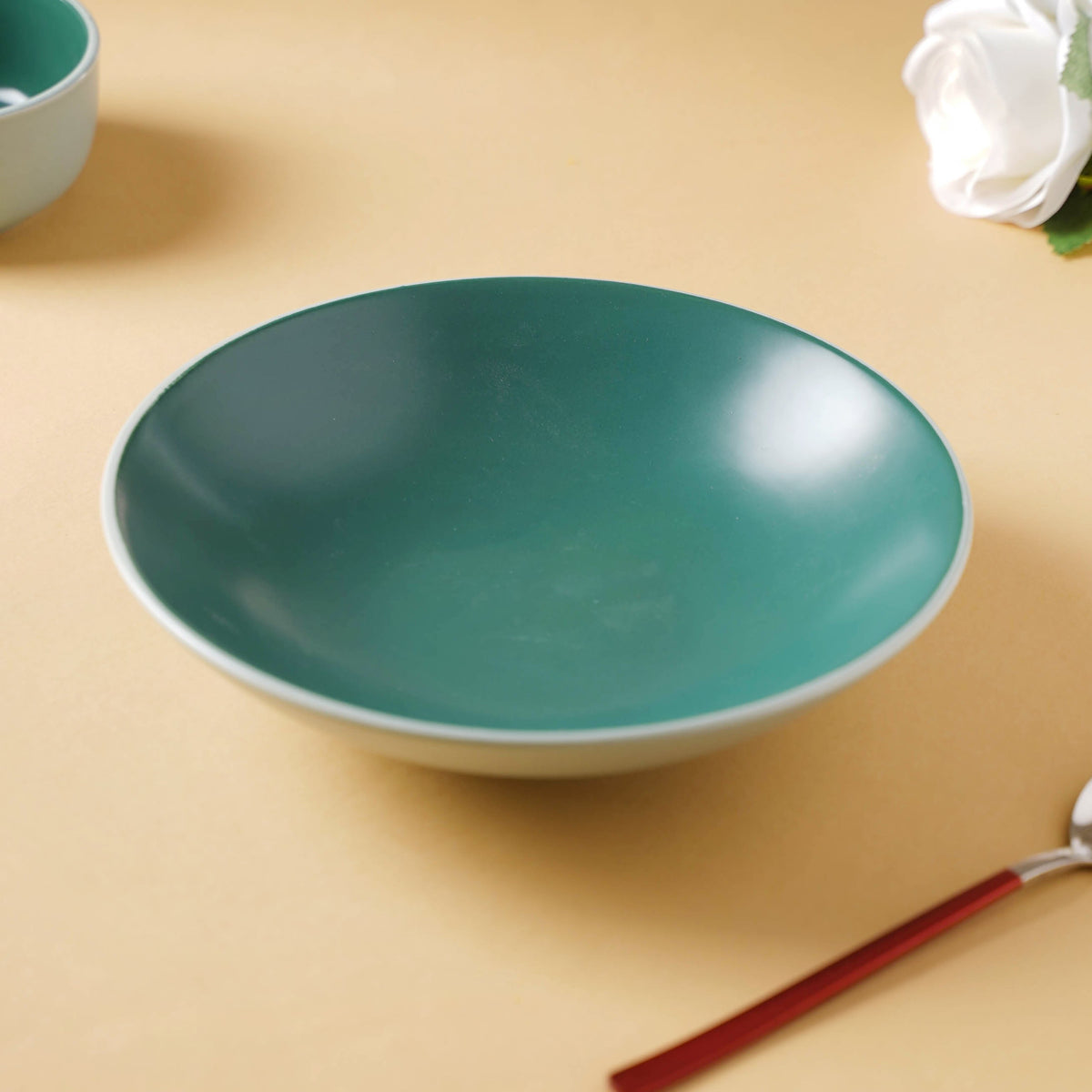 Zoella Noodle Plate Green Nestasia