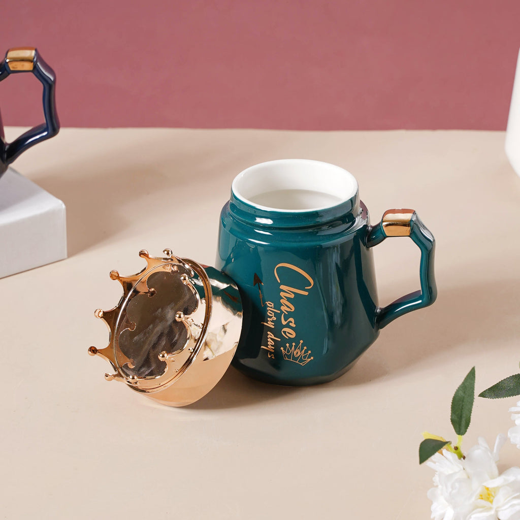 Mug With A Crown Lid Nestasia