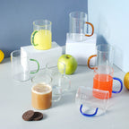 Transparent Tea Cup Set of 2 Nestasia