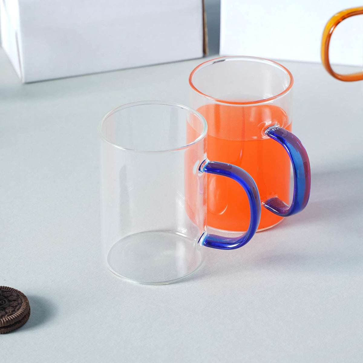 Transparent Tea Cup Set of 2 Nestasia