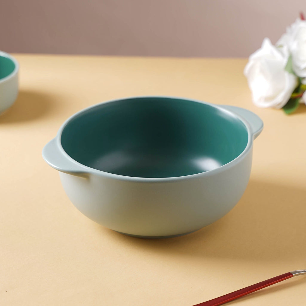 Zoella Ceramic Bowl Green Nestasia