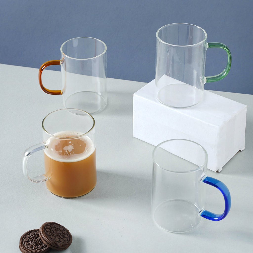 Transparent Tea Cup Set of 2 Nestasia