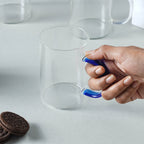 Transparent Tea Cup Set of 2 Nestasia