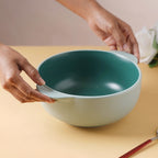 Zoella Ceramic Bowl Green Nestasia