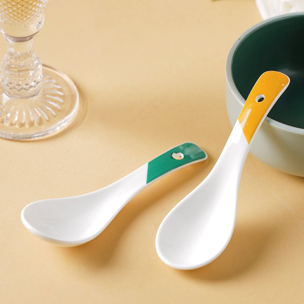 Ceramic Spoon For Soup Nestasia