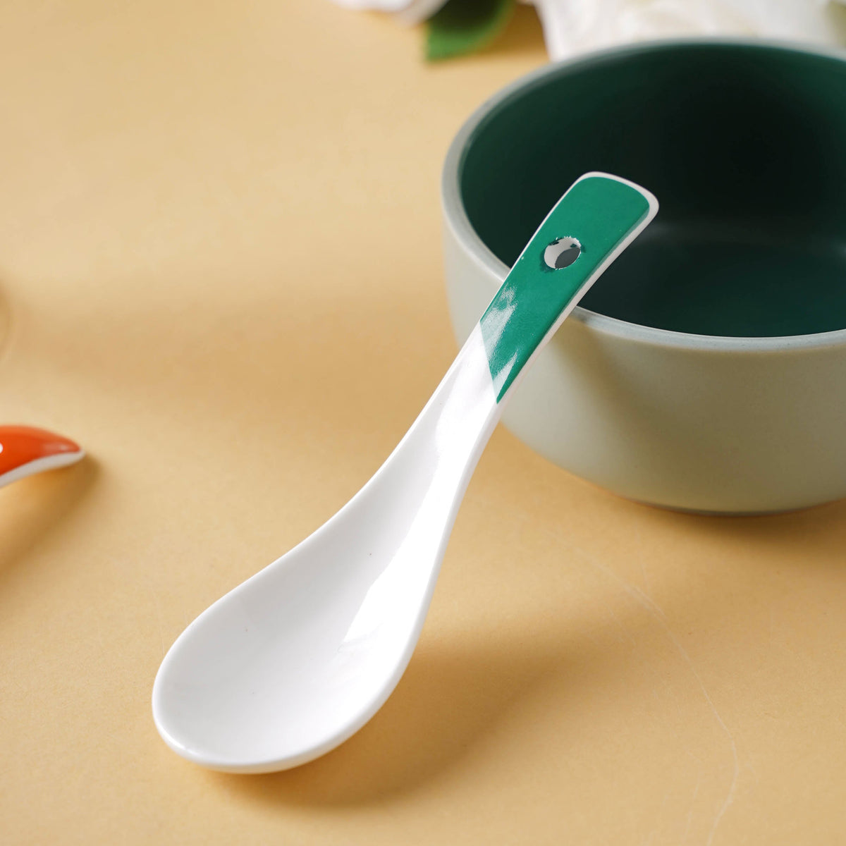 Ceramic Spoon For Soup Nestasia