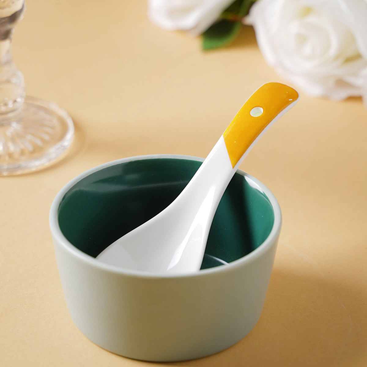 Ceramic Spoon For Soup Nestasia