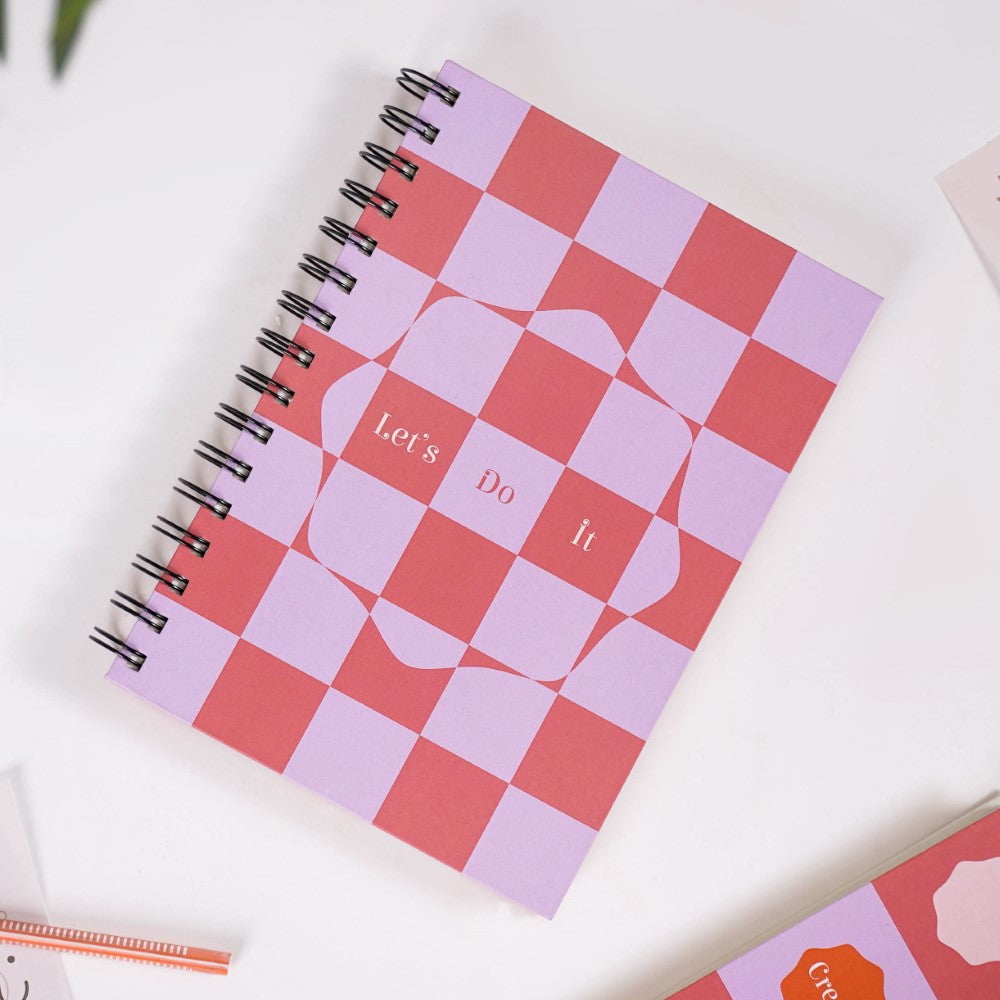 Hardbound Spiral Planner & Notepad Set Nestasia