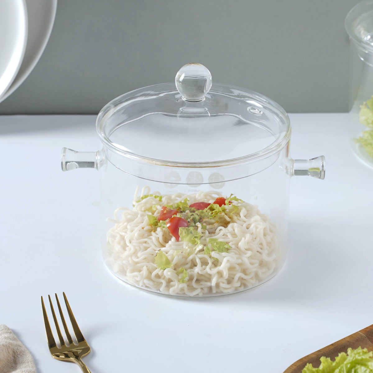 Glass Soup Pot Nestasia