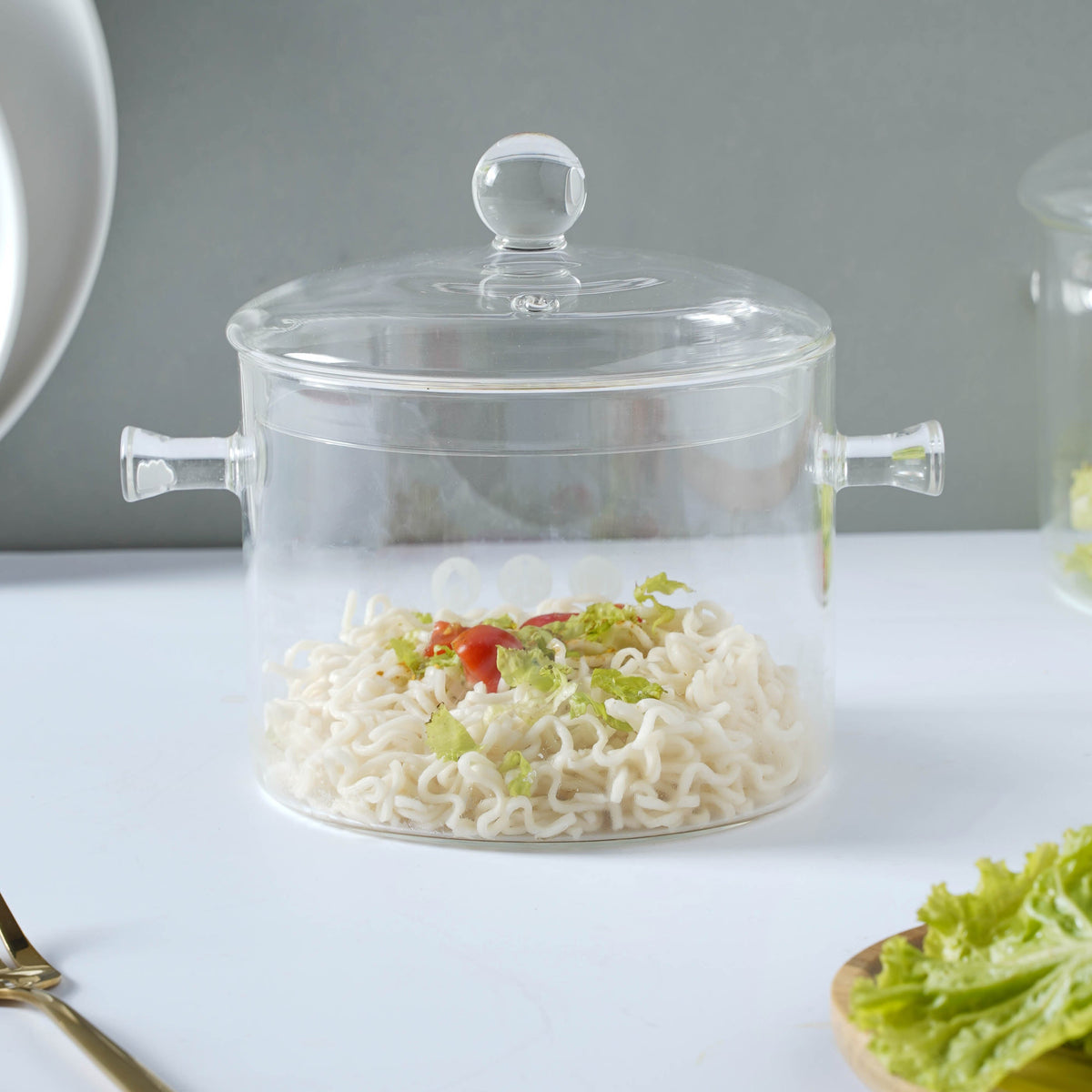 Glass Soup Pot Nestasia