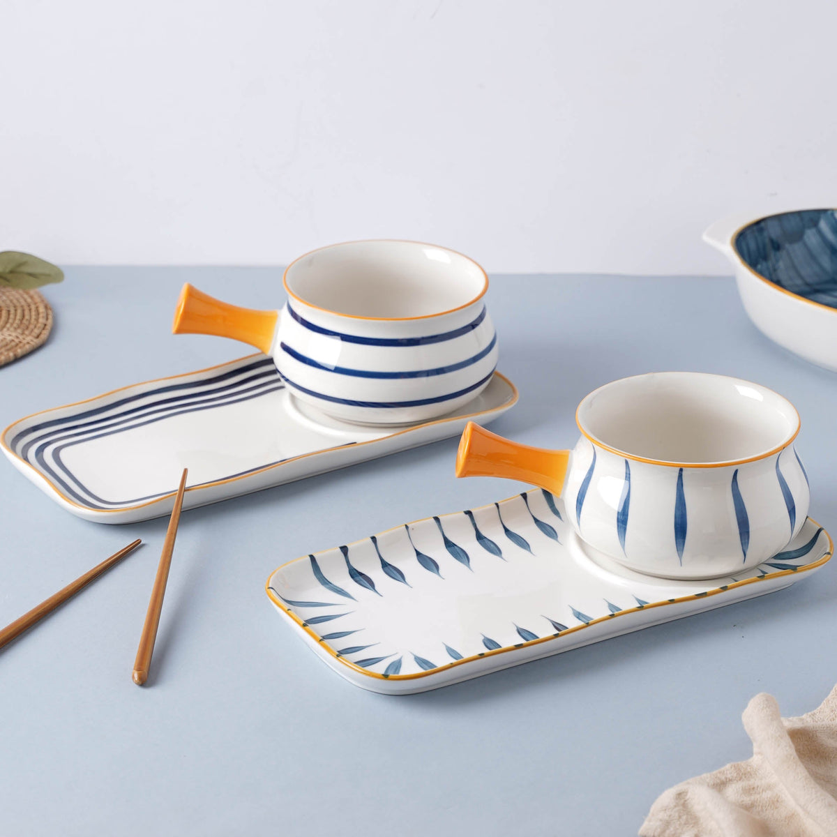 Nitori Pot and Plate Set Nestasia
