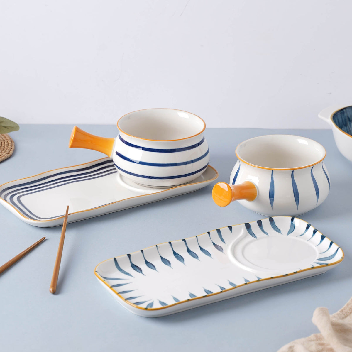 Nitori Pot and Plate Set Nestasia