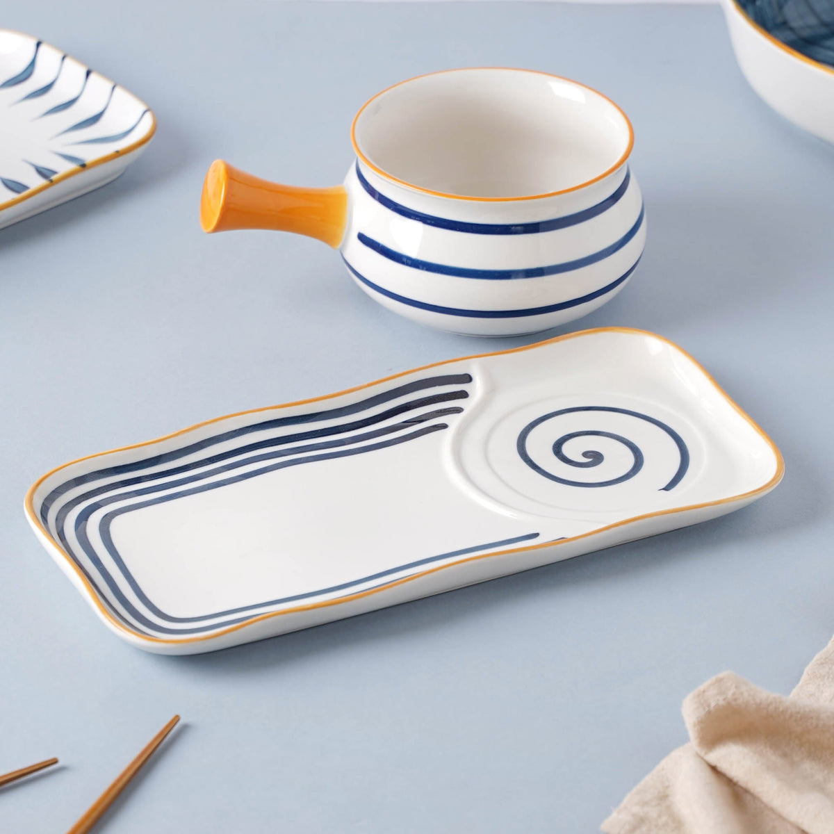 Nitori Pot and Plate Set Nestasia
