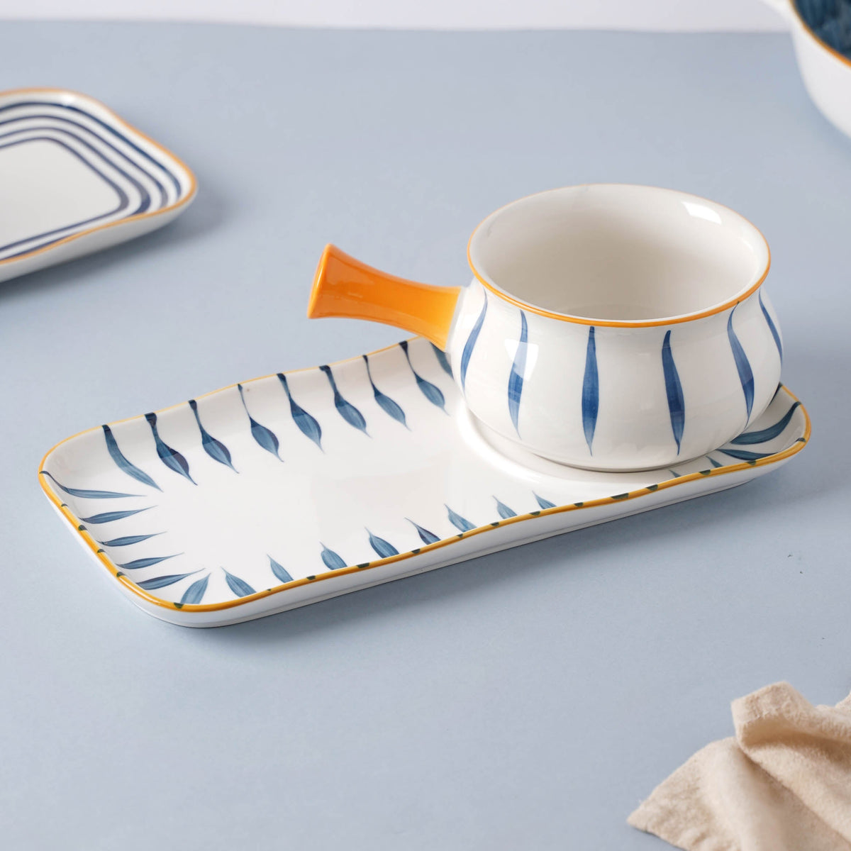 Nitori Pot and Plate Set Nestasia