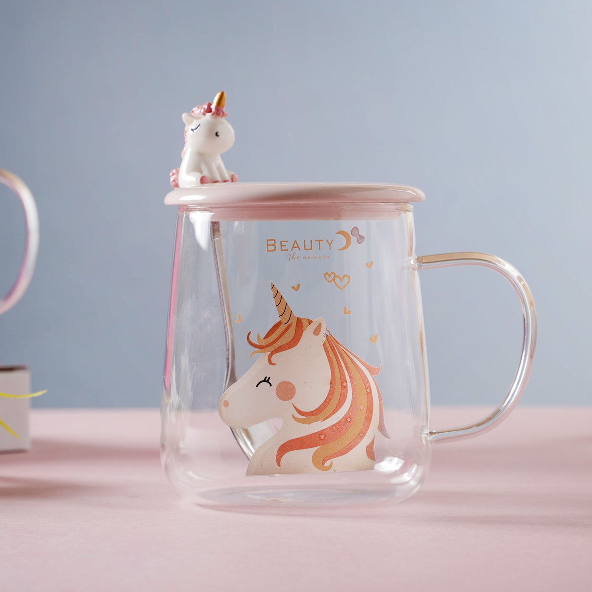 Unicorn Glass Mug Nestasia