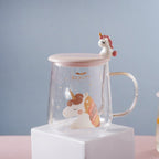 Unicorn Glass Mug Nestasia